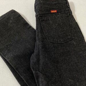 Boys vintage rustler black jeans unisex